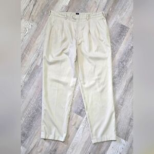 Vintage Callaway Golf Pants Slacks Men's Size 40Wx34L Pleated Loose Fitting